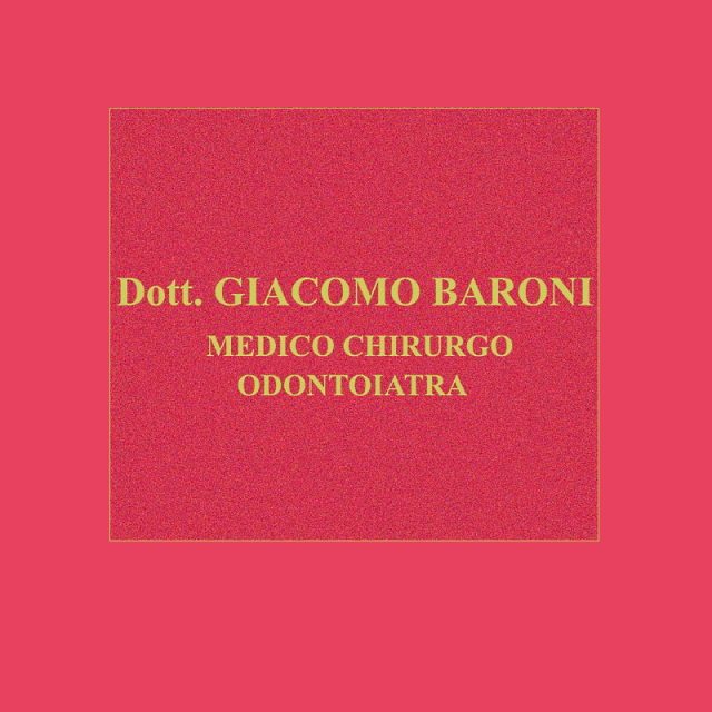 DOTT. GIACOMO BARONI